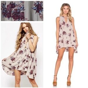 Free People tree swing dress/tunic size small in EUC